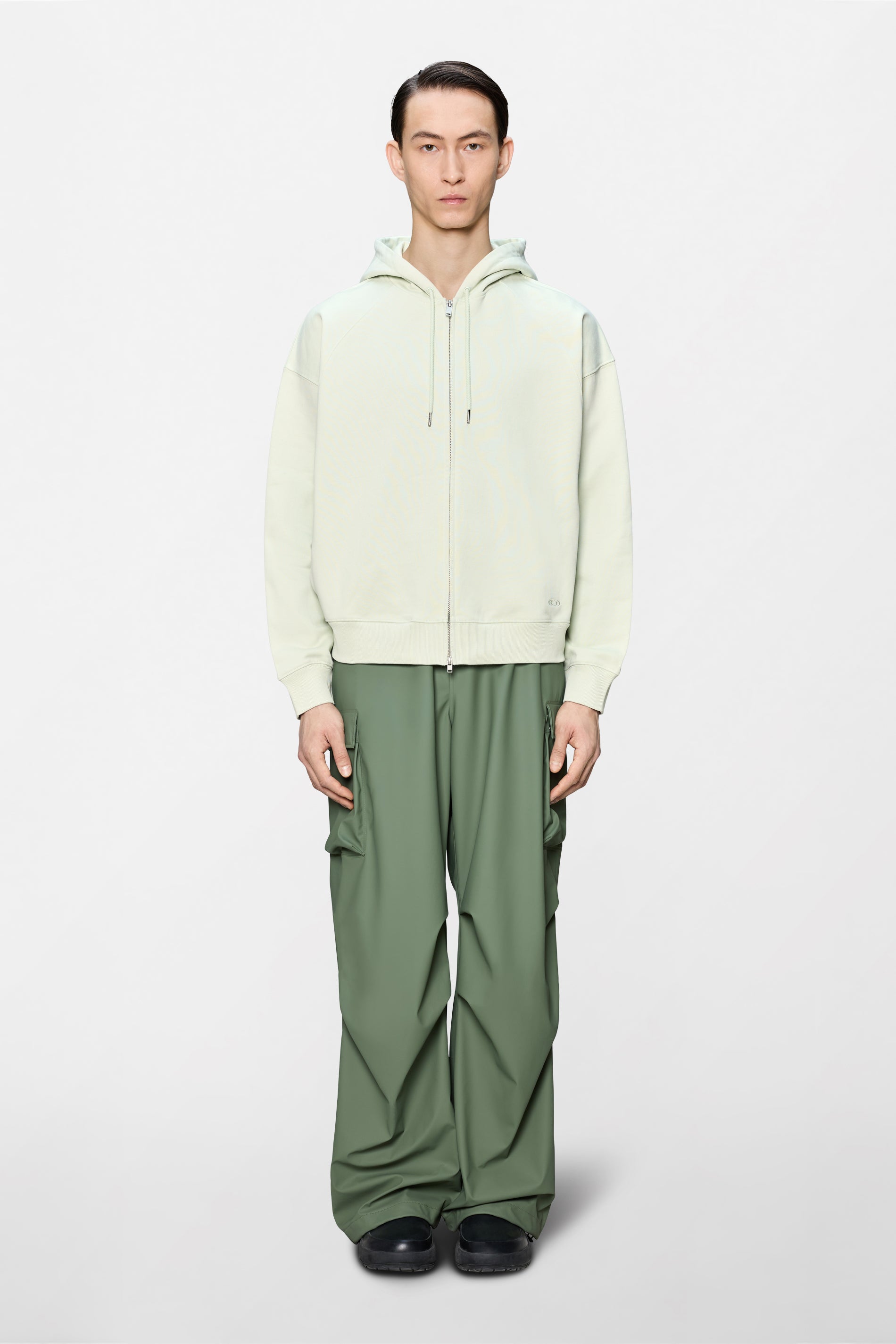 Hoodie con cremallera clásico